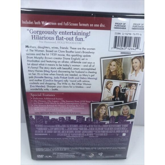 The Women DVD. Carrie Fisher, Eva Mendes, Meg Ryan, Candice Bergen, Bette Midler - Picture 3 of 7